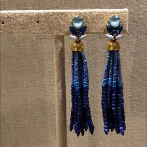 Iris Tassel Earrings